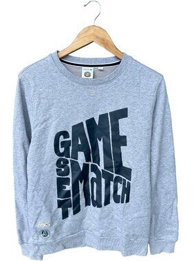 Lacoste Roland Garros Game Set Match Sweatshirt Size Mens M